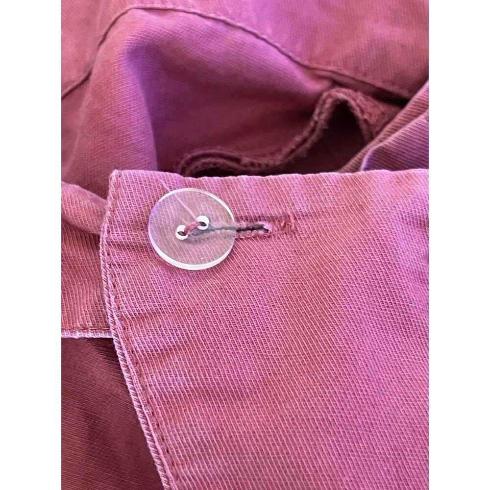 Womens Kate Spade Saturday Chino Shorts Sz 2 High Waisted Linen Blend Preppy